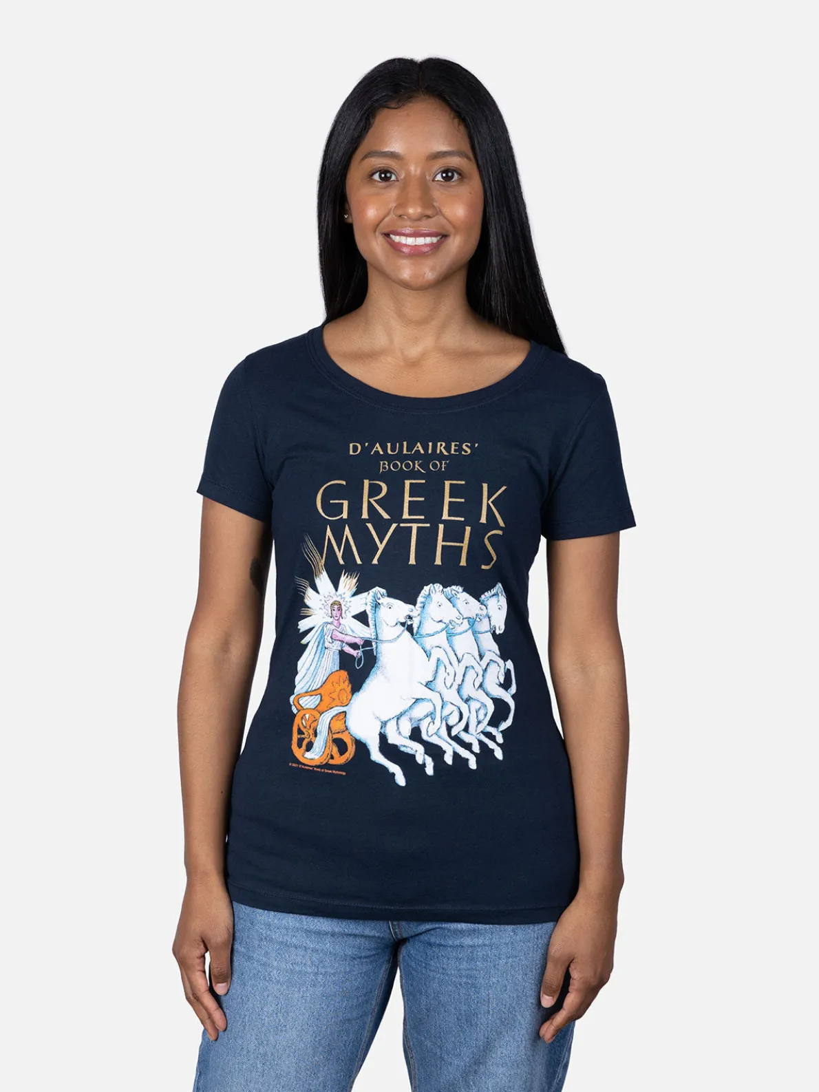 D’Aulaires’ Book of Greek Myths Women's Crew T-Shirt