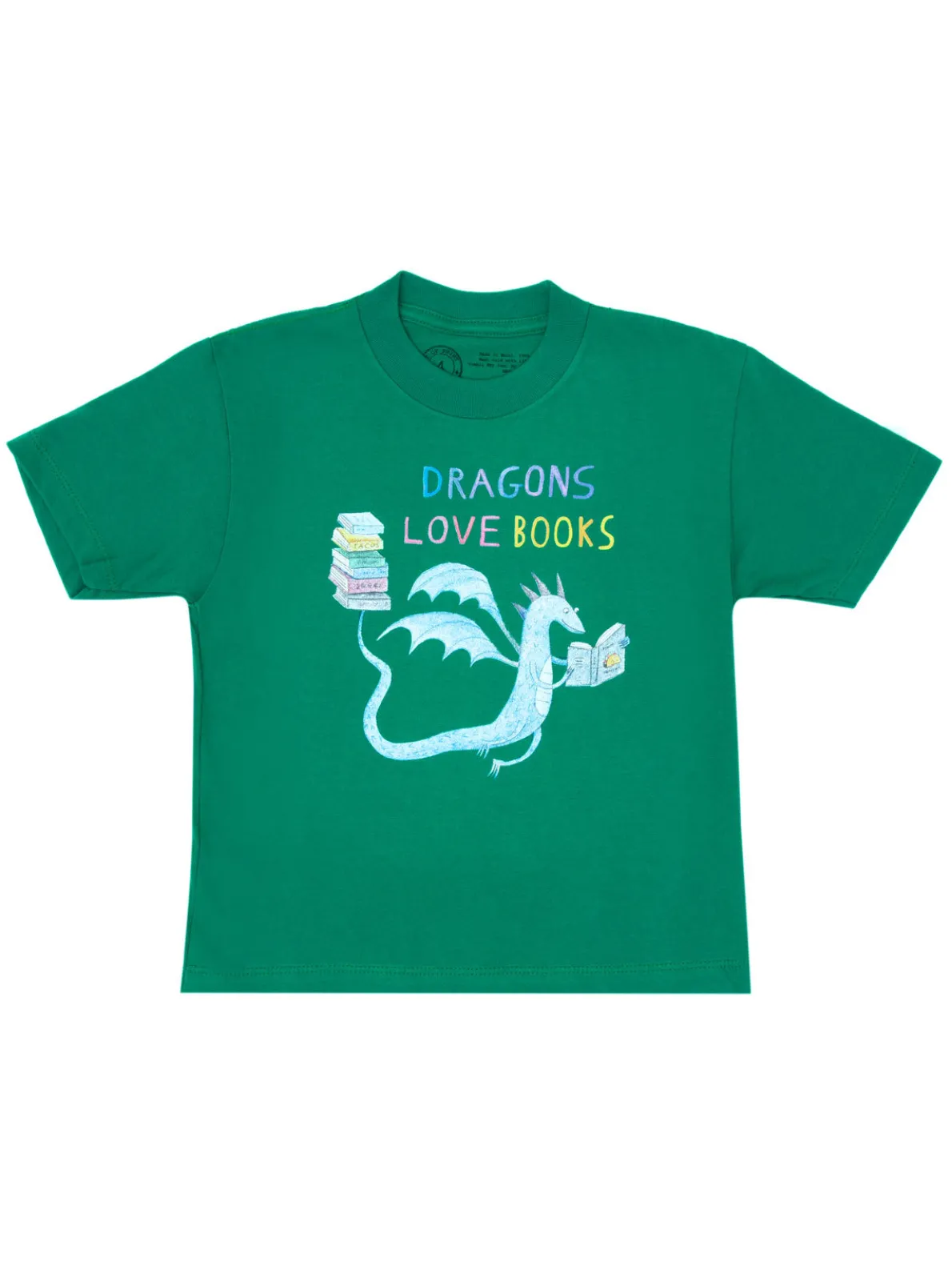 Dragons Love Books Kids' T-Shirt