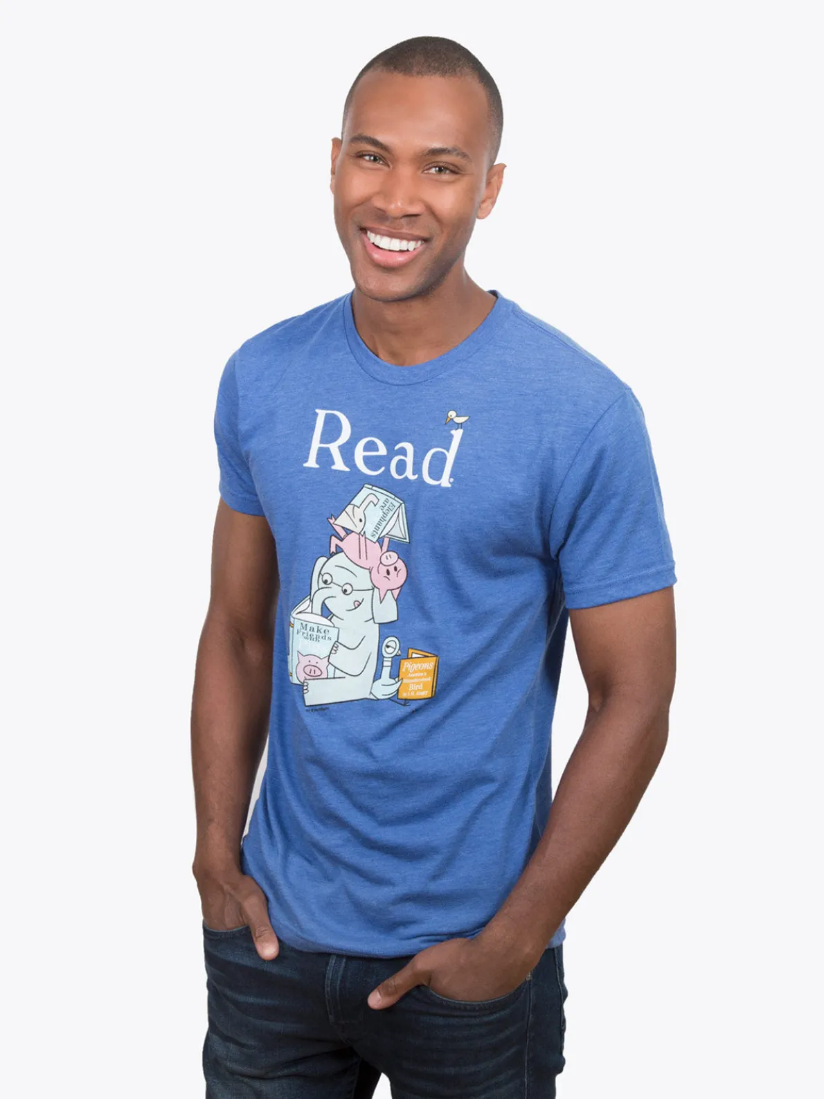 ELEPHANT & PIGGIE Read Unisex T-Shirt