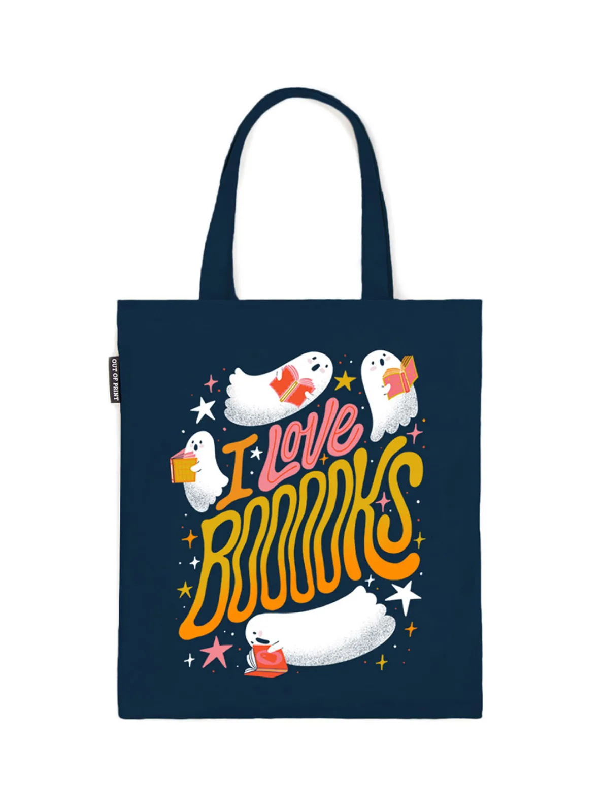 I Love Booooks tote bag