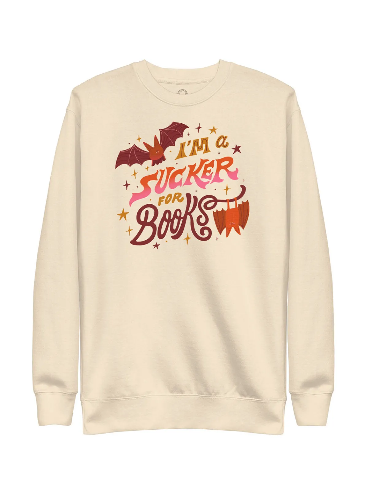 I'm a Sucker for Books Unisex Sweatshirt (Print Shop)