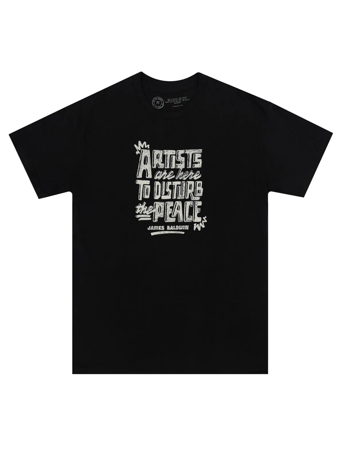 James Baldwin - Artists Are Here to Disturb the Peace Unisex T-Shirt