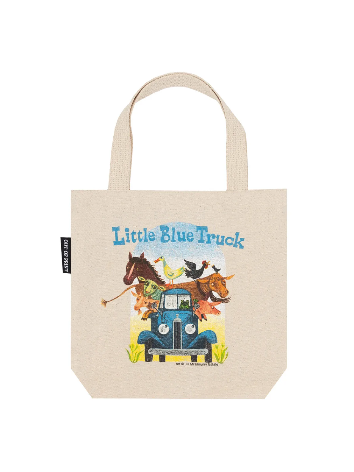 Little Blue Truck mini tote bag