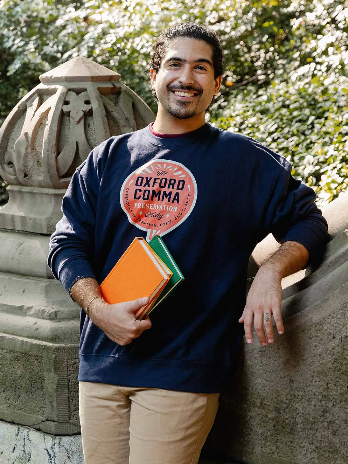 Oxford Comma Preservation Society Unisex Sweatshirt (Print Shop)