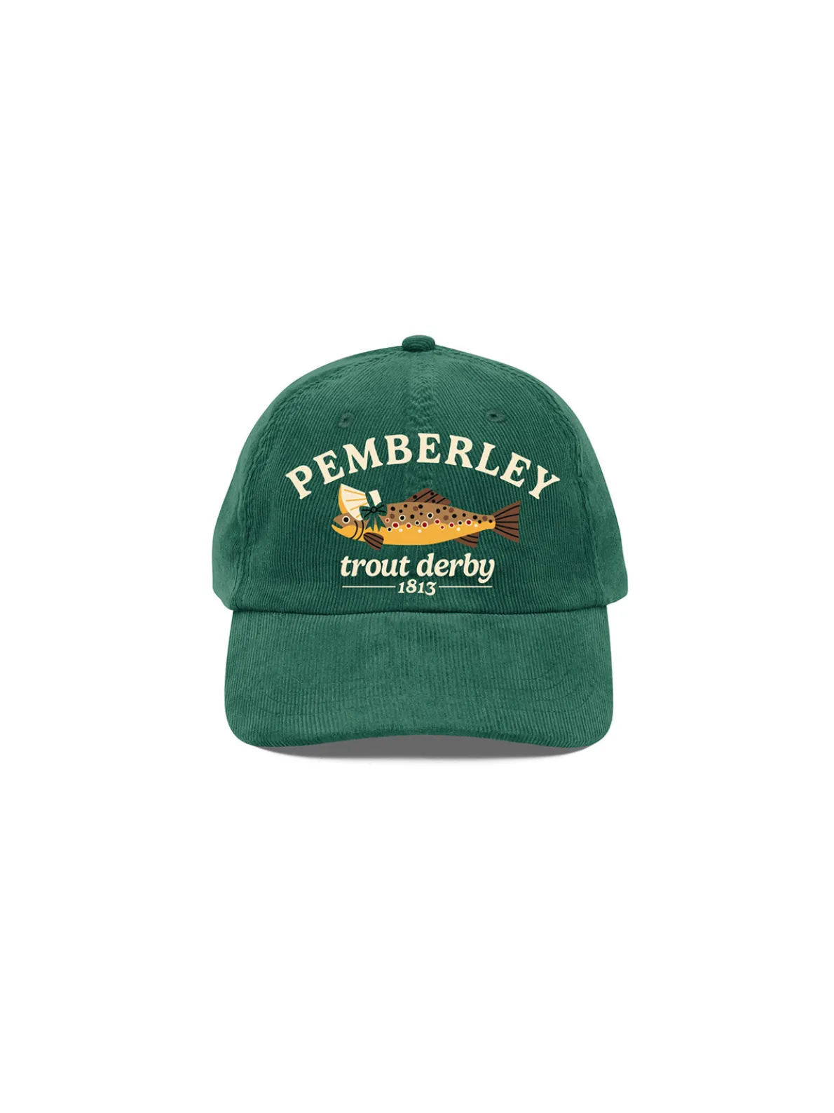 Pride and Prejudice - Pemberley Trout Derby cap