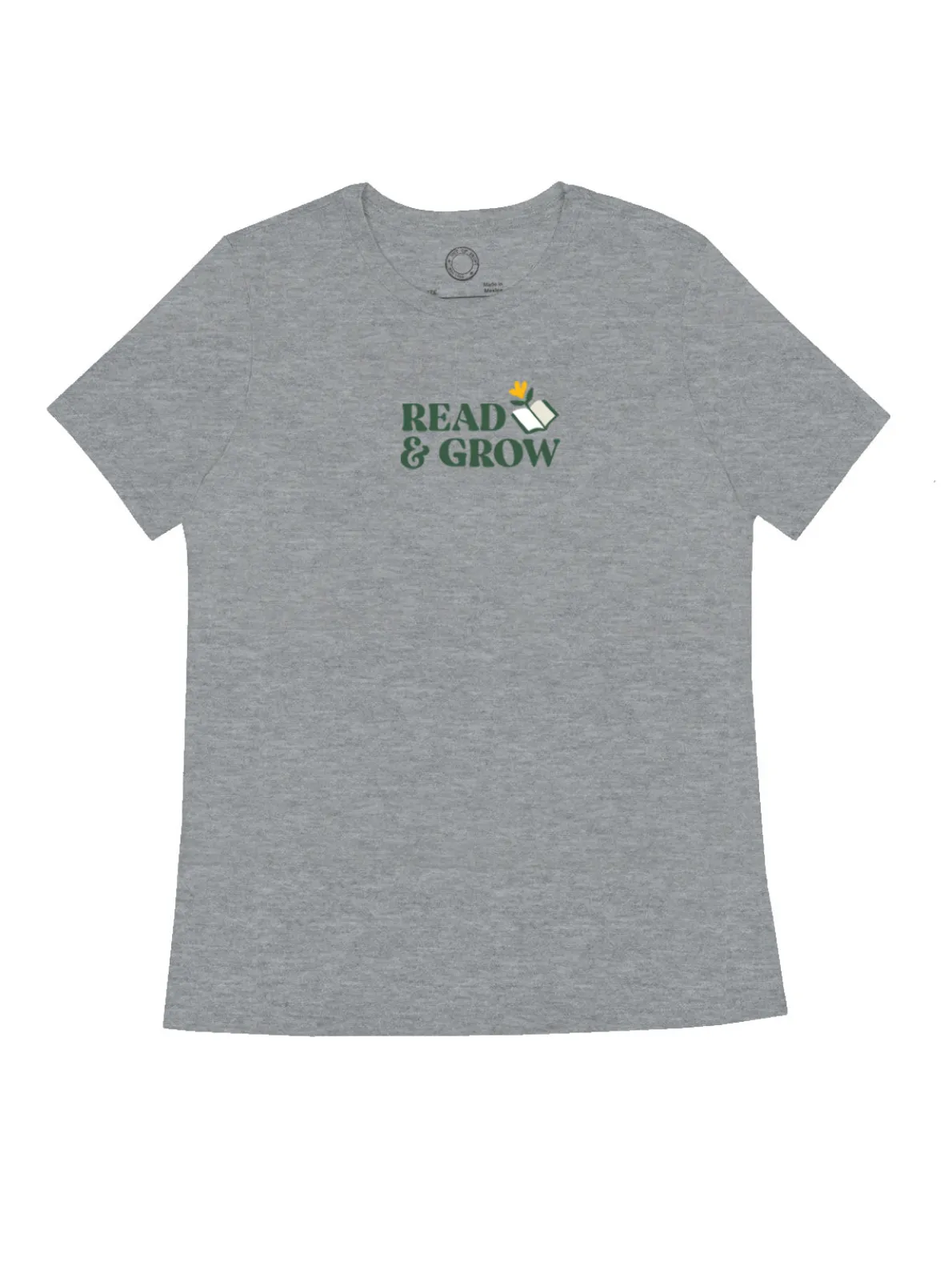 Read & Grow – Women's Crew T-Shirt (Print Shop)