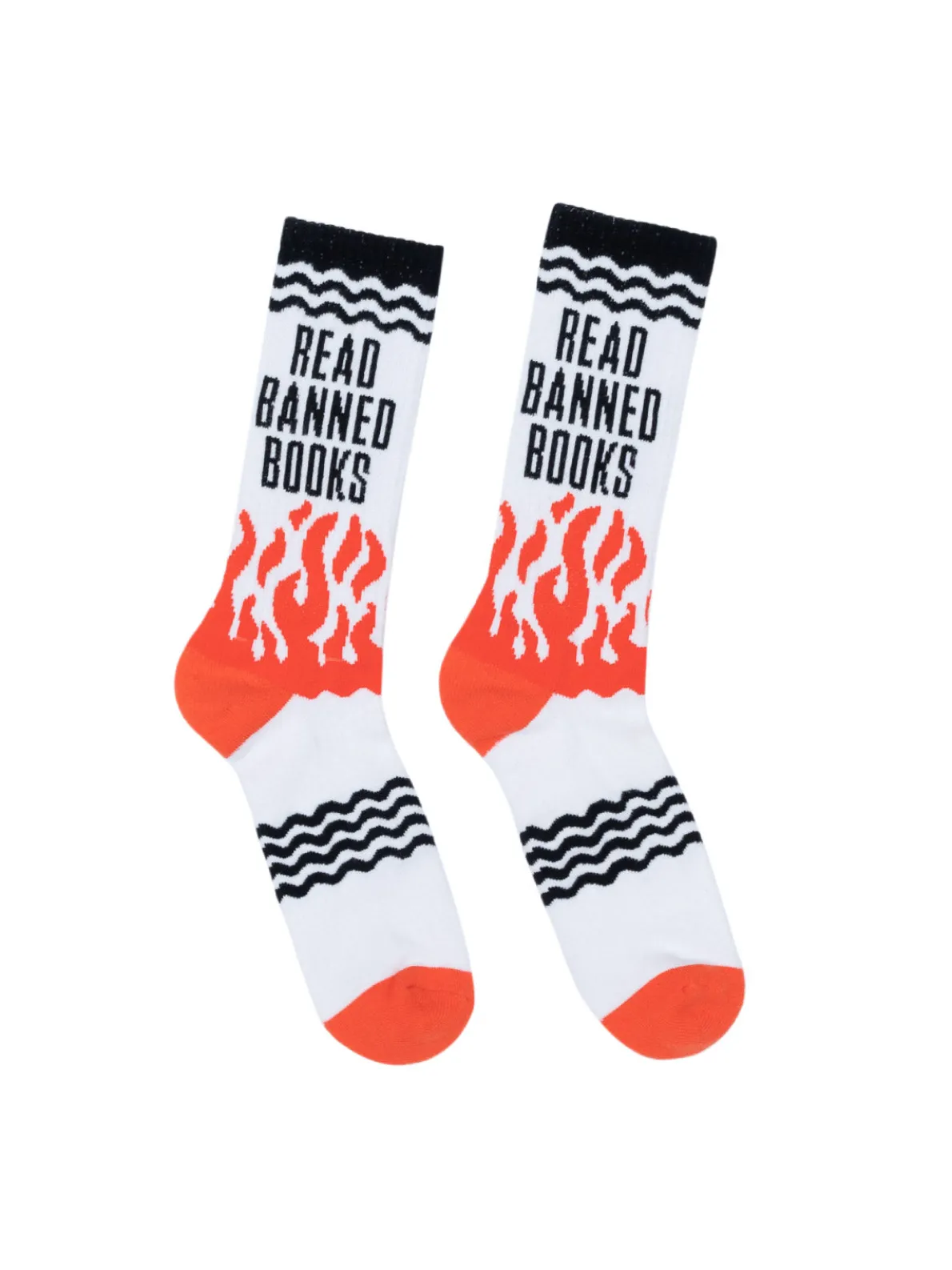 Read Banned Books gym socks