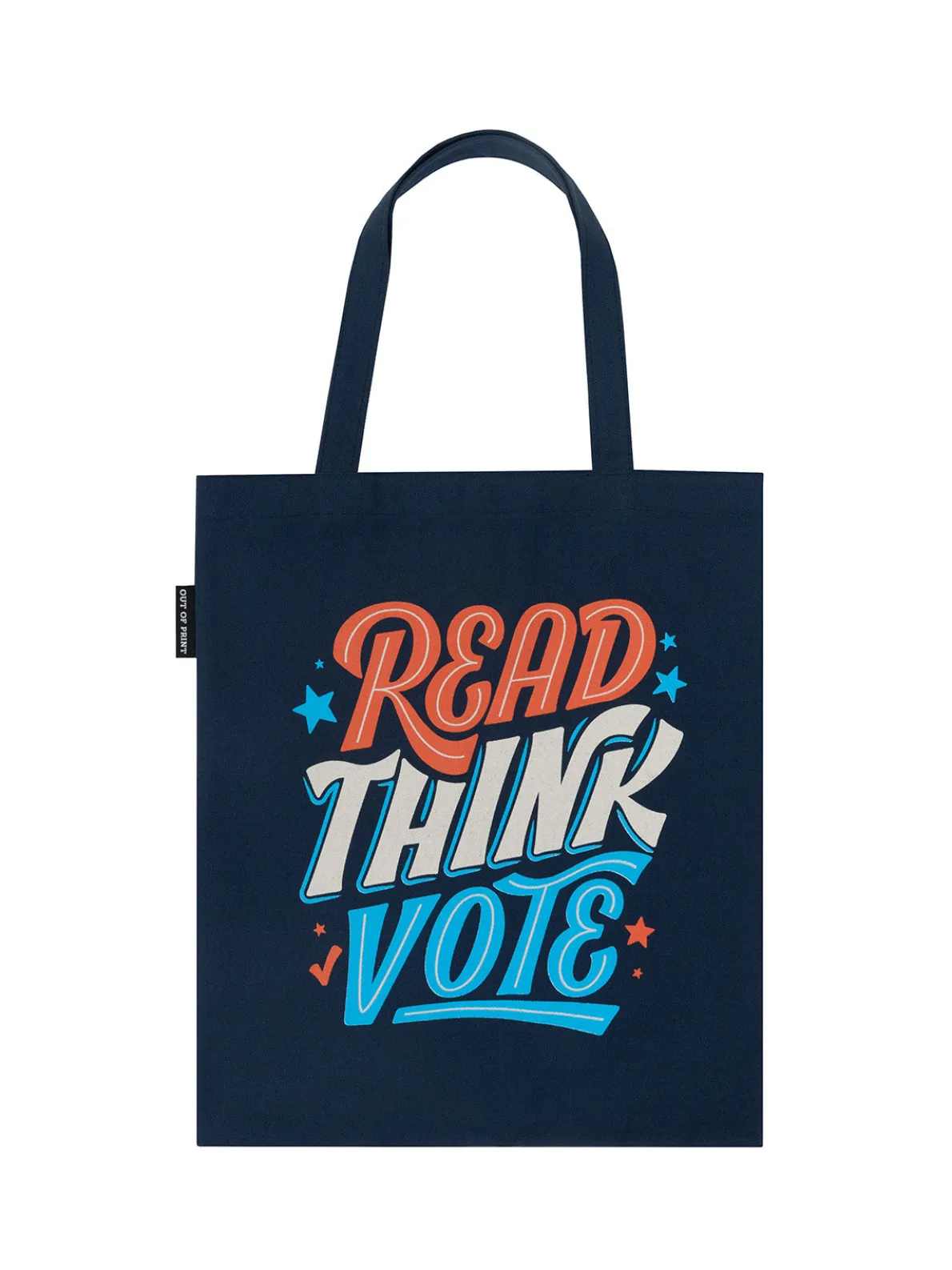 Read Think Vote tote bag
