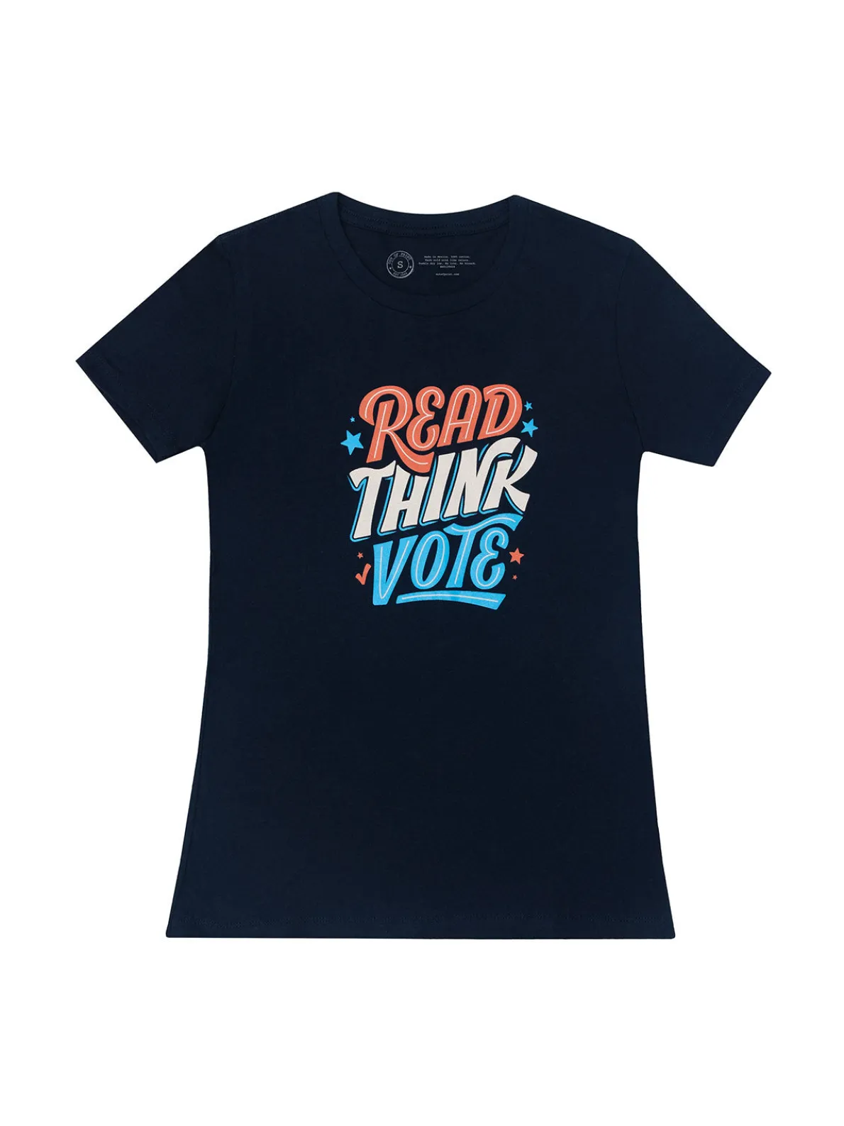 Read Think Vote Women's Crew T-Shirt
