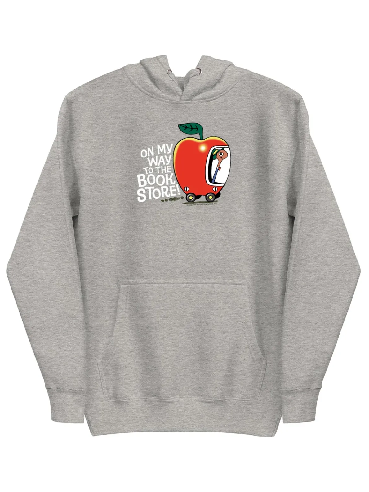 Richard Scarry: On My Way to the Bookstore Unisex Hoodie (Print Shop)