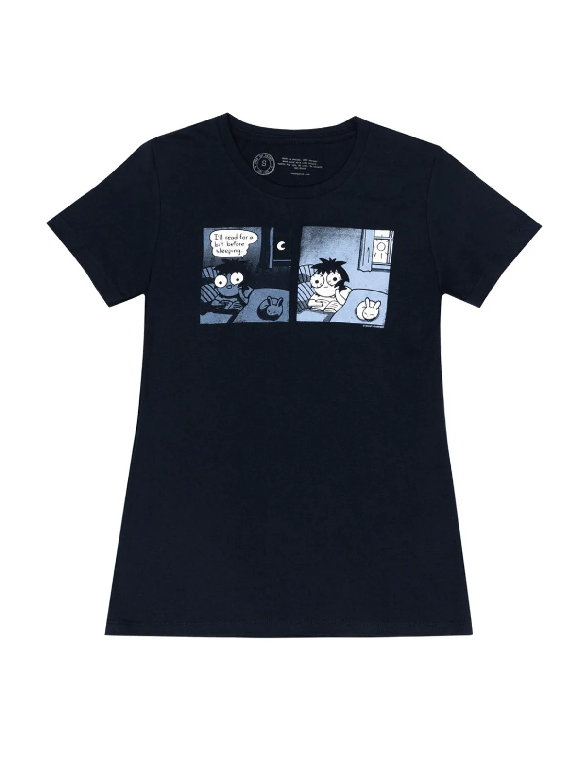 Sarah's Scribbles - I'll Read for a Bit Before Sleeping Women's Crew T-Shirt