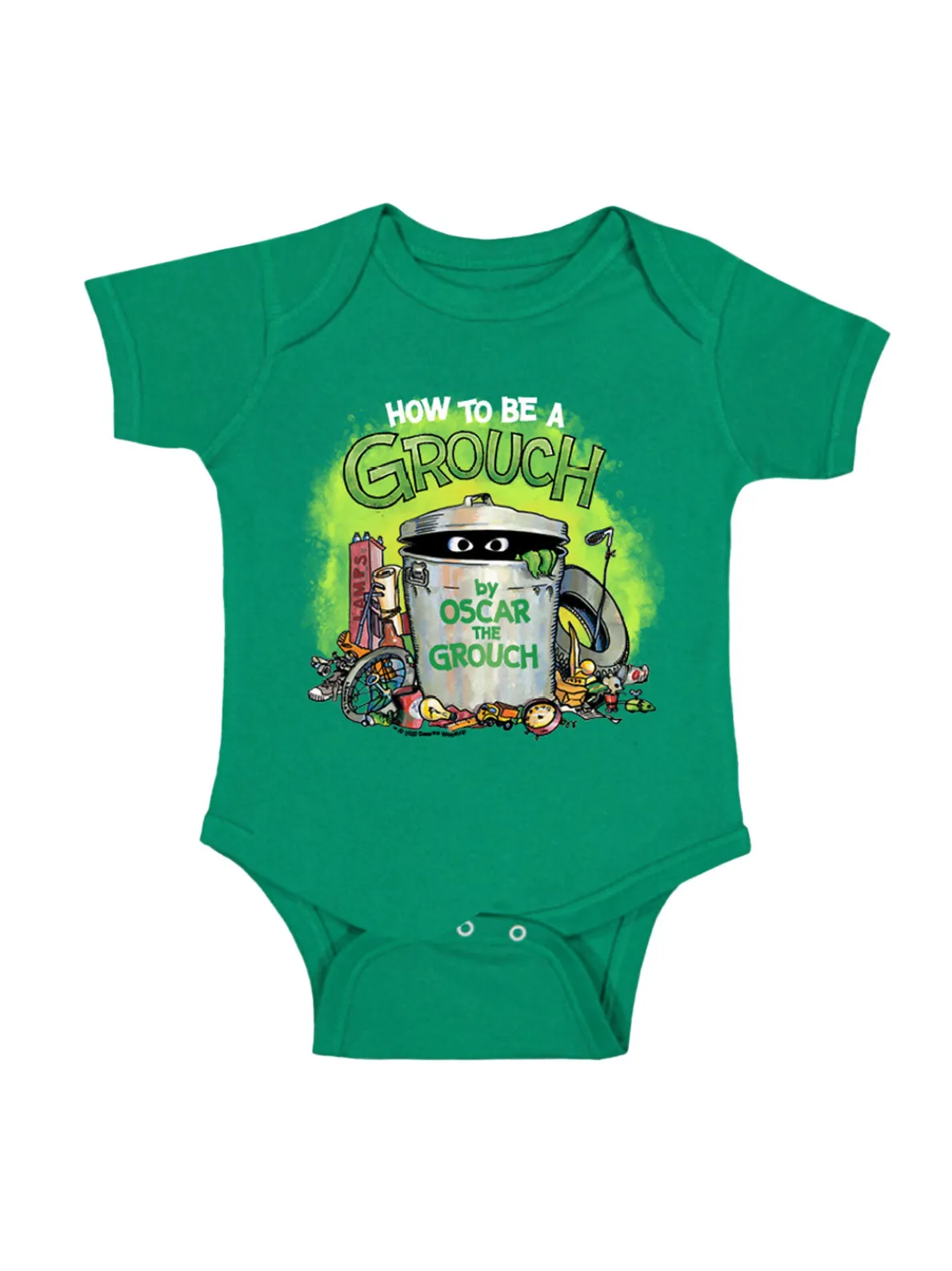 Sesame Street - How to Be a Grouch baby bodysuit