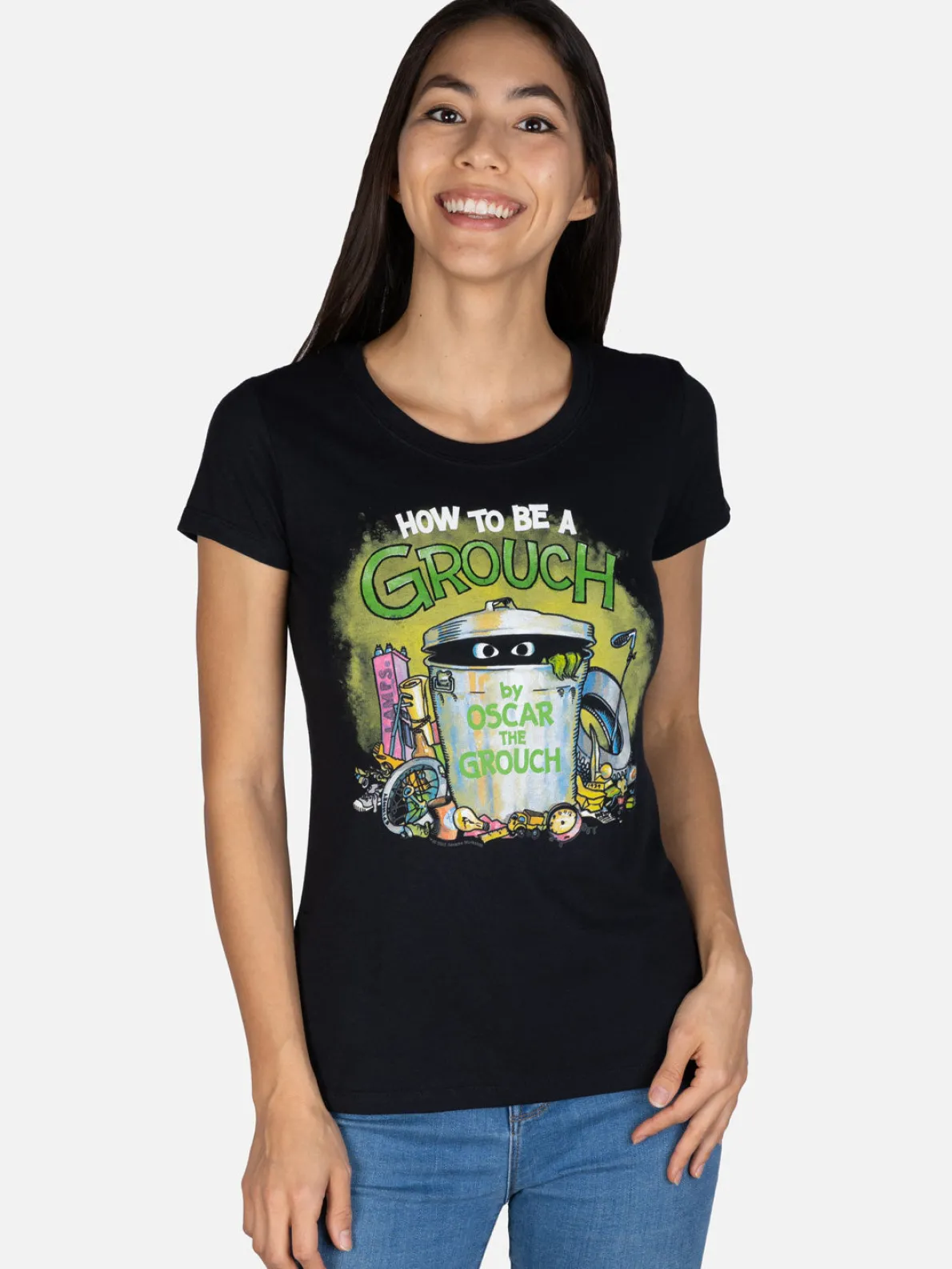 Sesame Street - How to Be a Grouch Women's Crew T-Shirt