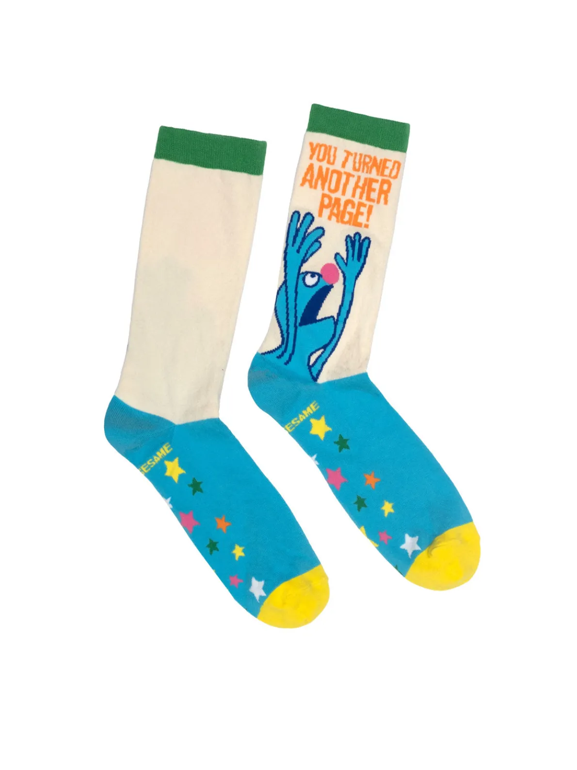 Sesame Street - The Monster at the End of This Book socks