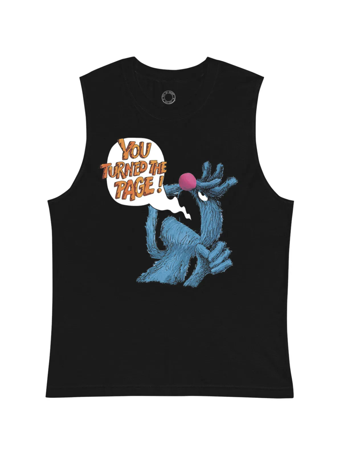 Sesame Street - The Monster at the End of This Book Unisex Tank Top (Print Shop)