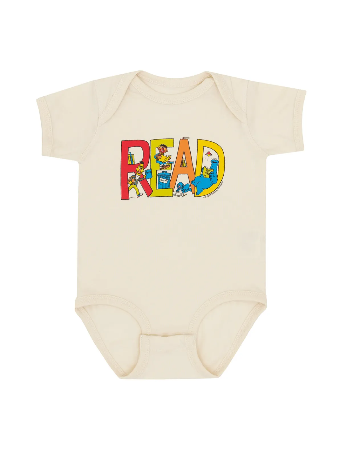 Sesame Street Read baby bodysuit