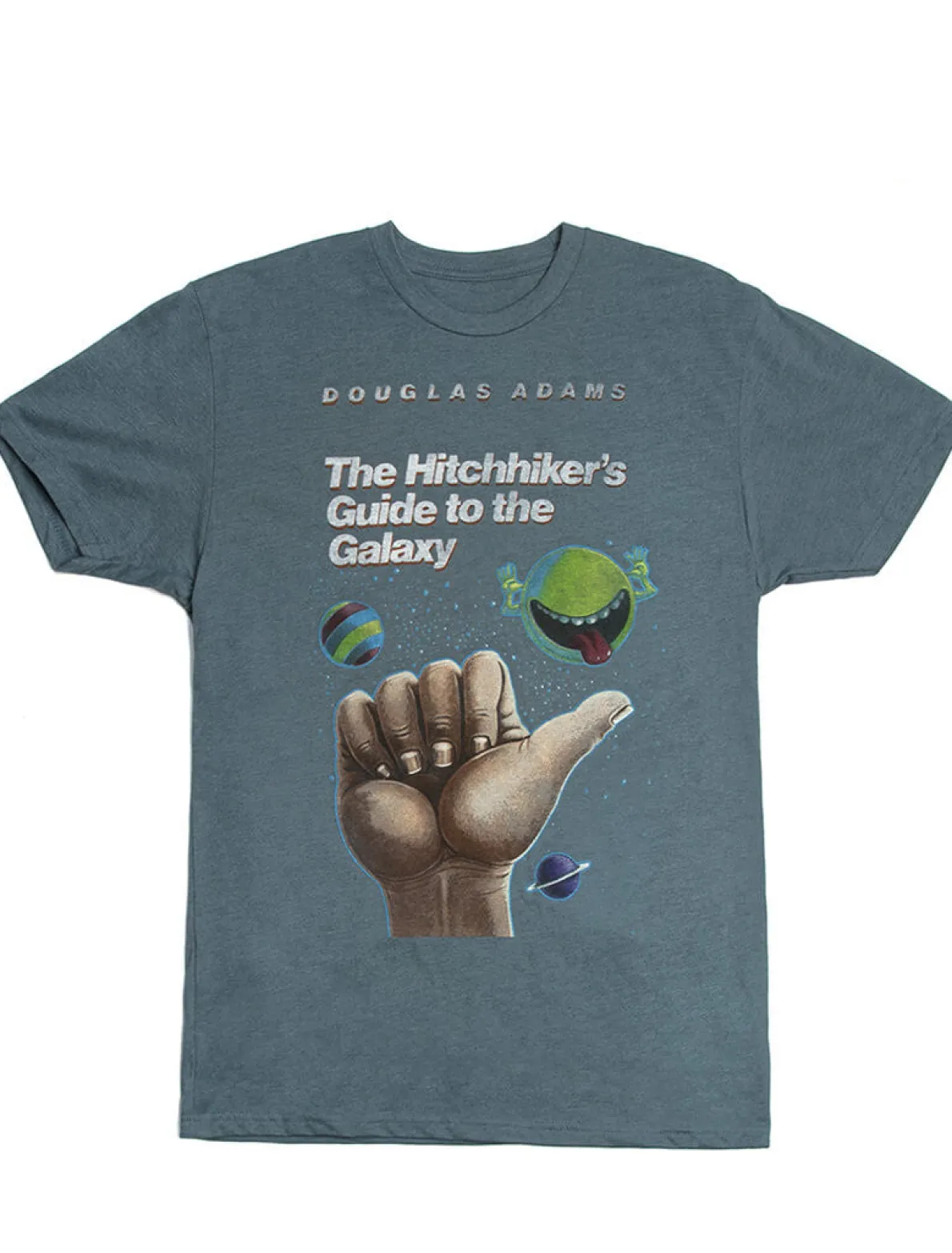 The Hitchhiker's Guide to the Galaxy Unisex (Indigo) T-Shirt