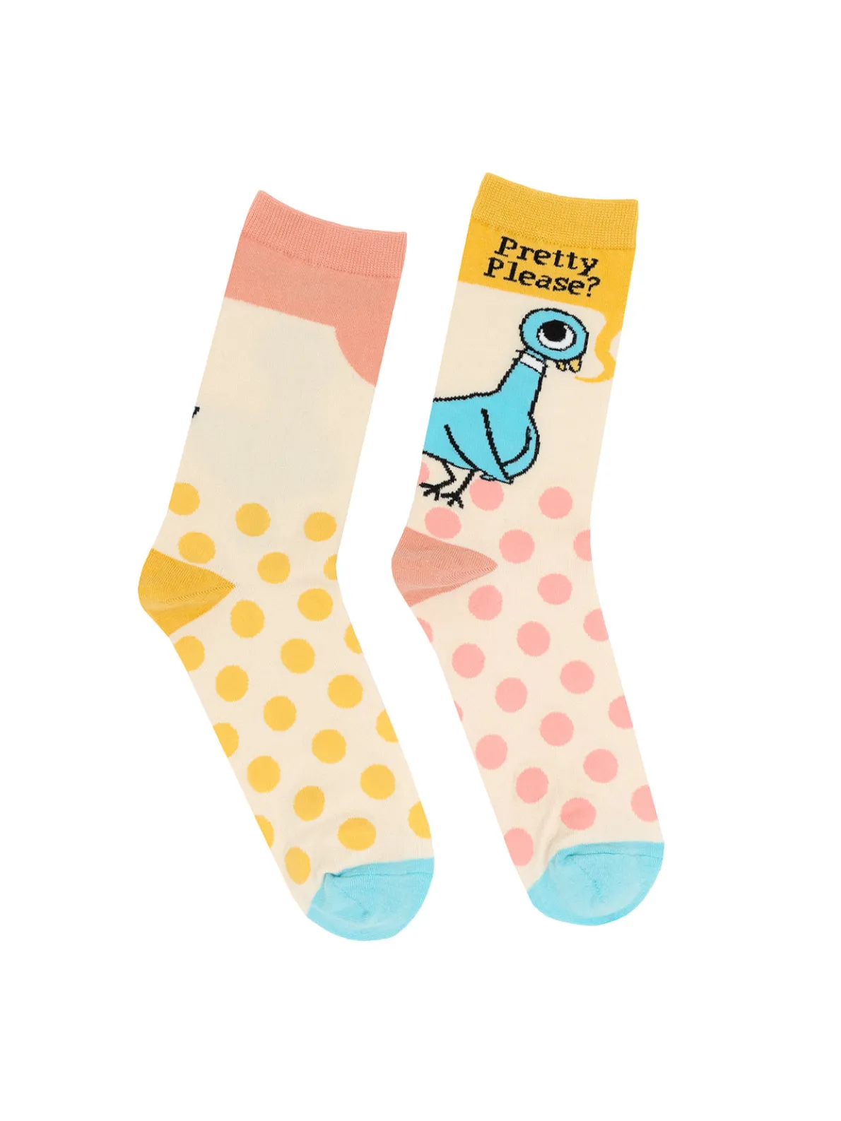 The Pigeon: Pretty Please socks