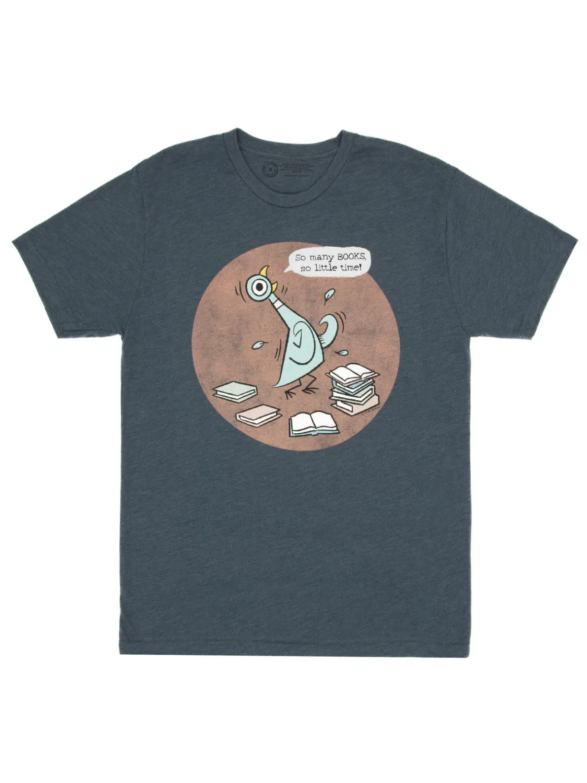 The Pigeon: So Many Books Unisex T-Shirt